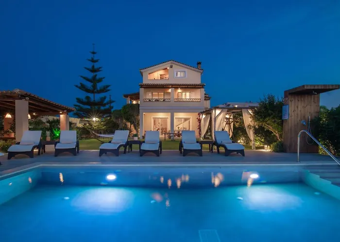 Private Sea Breeze Villa Tsilivi 