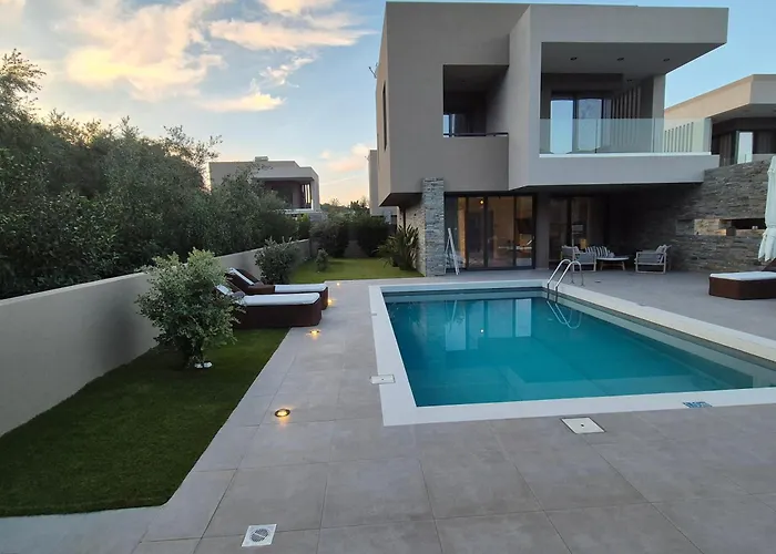Aguacate Ioni With Heated Private Swimming Pool Villa Tsilivi 