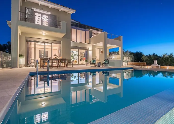 Private Akemi Luxury Villa Tsilivi 